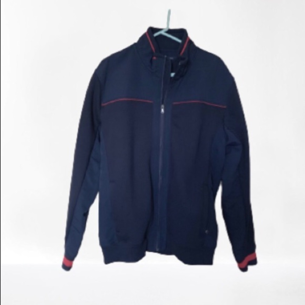 Men’s Tommy Hilfiger navy blue zip-up jacket size XL